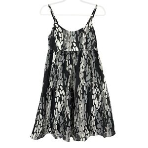 Marimekko NWT Cotton Sleeveless Tunic Top/Mini Dress Sz 34 (XS) Abstract Pockets